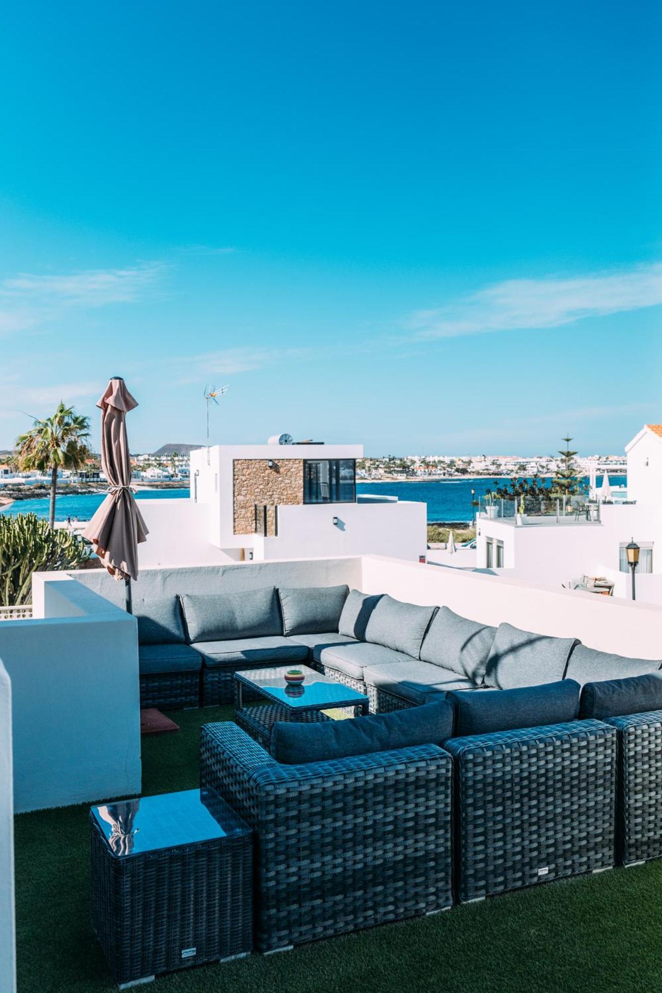 Paradise Beach House: Piscina Privada, Playa 100M Corralejo Extérieur photo