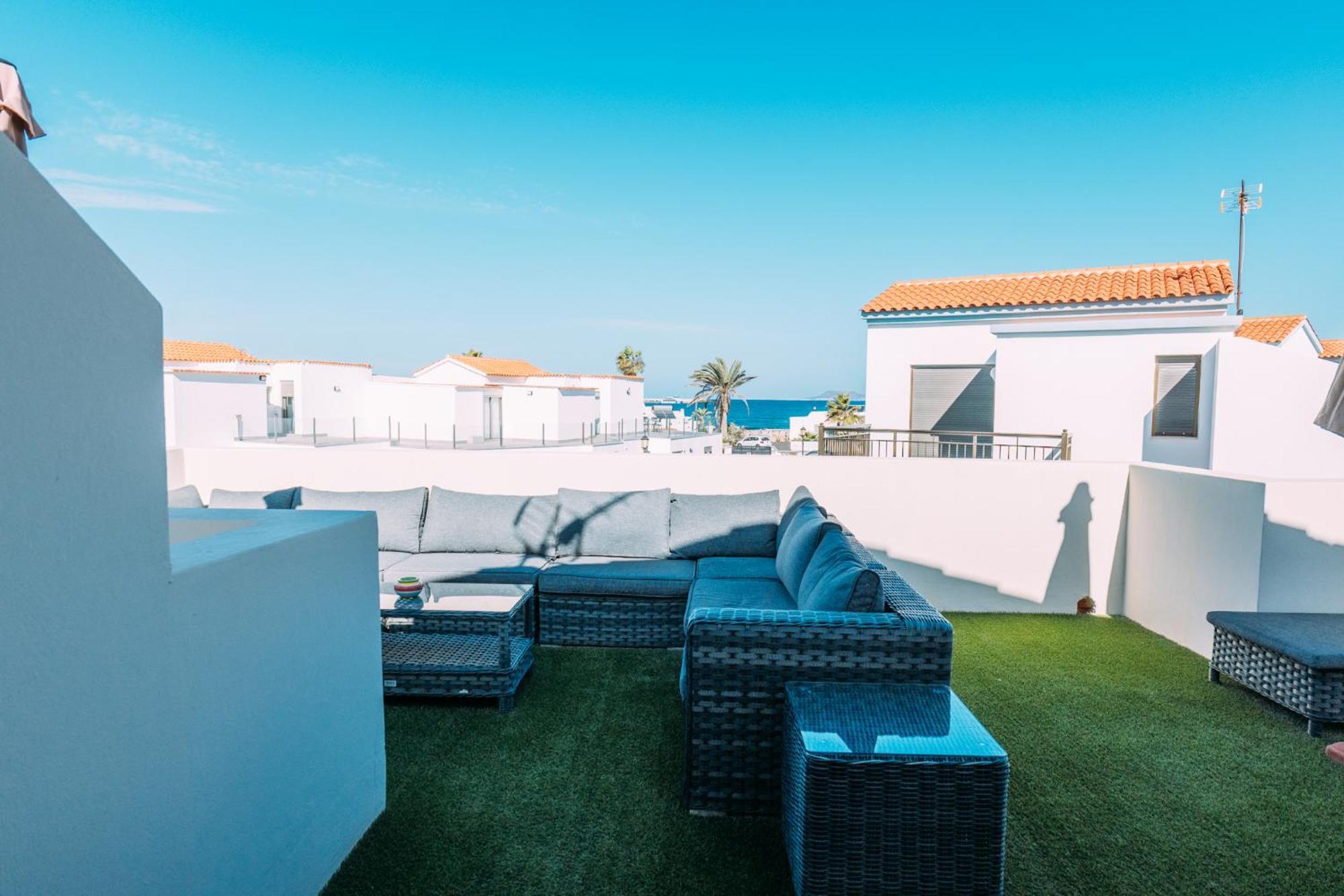 Paradise Beach House: Piscina Privada, Playa 100M Corralejo Extérieur photo