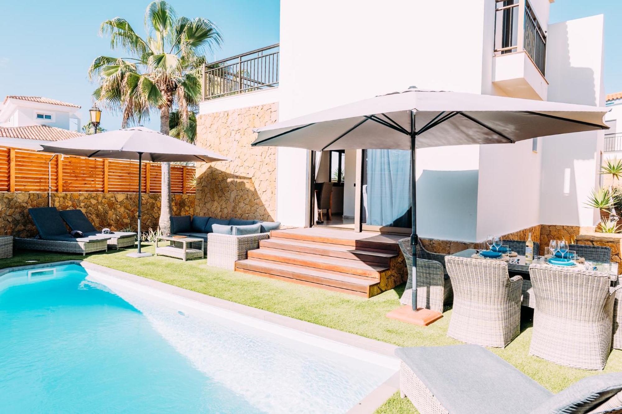 Paradise Beach House: Piscina Privada, Playa 100M Corralejo Extérieur photo